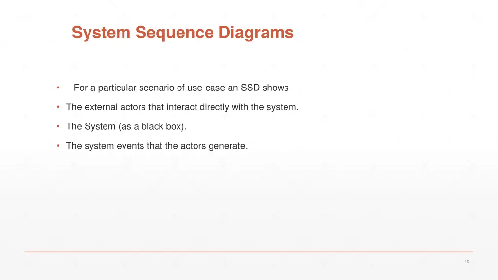 system sequence diagrams