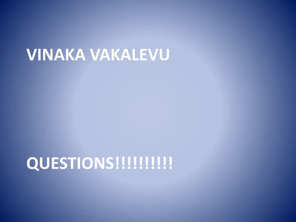 vinaka vakalevu