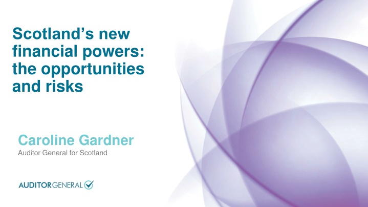 scotland s new financial powers the opportunities