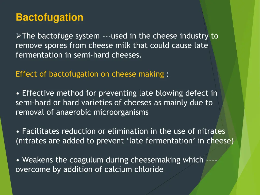 bactofugation