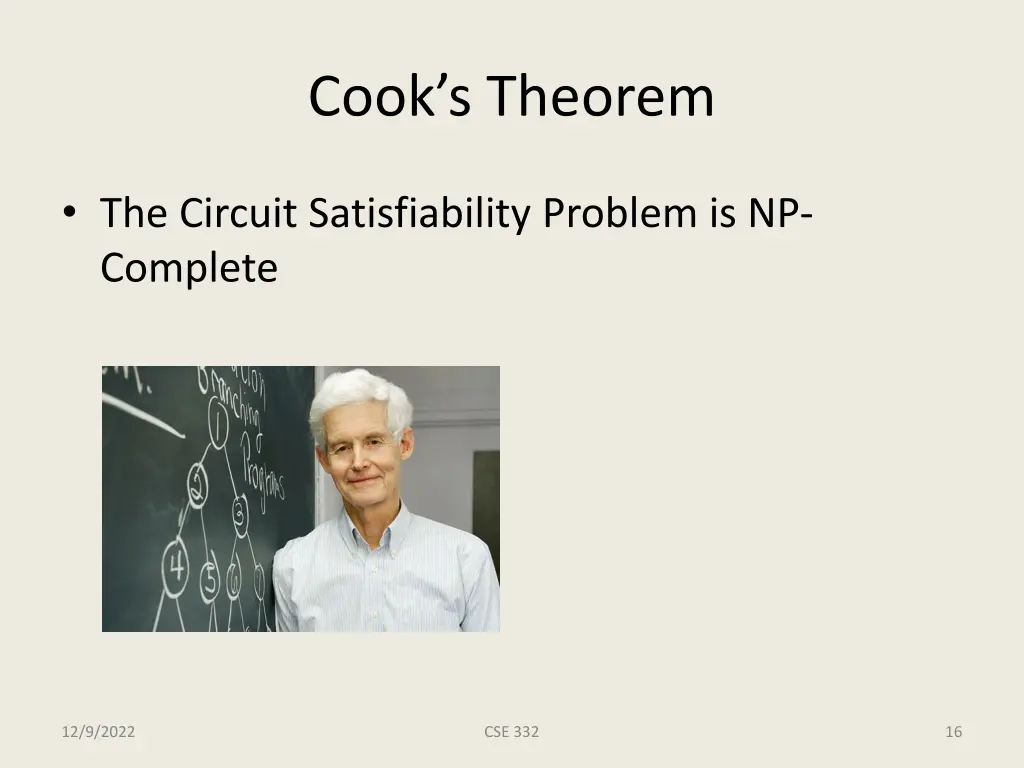 cook s theorem