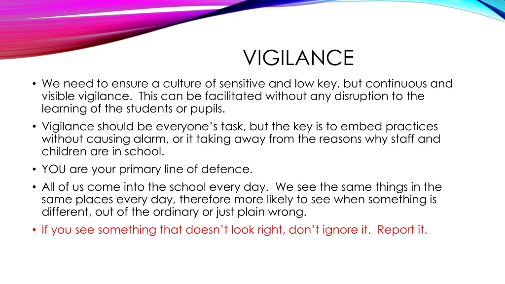 vigilance