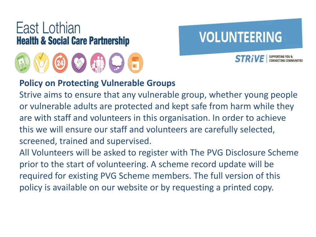 policy on protecting vulnerable groups strive