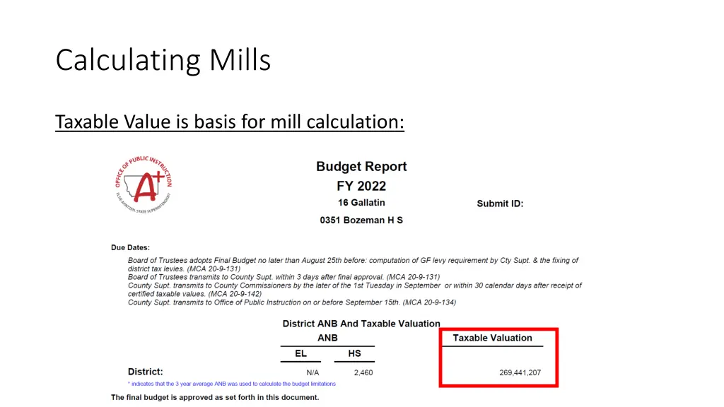 calculating mills 2