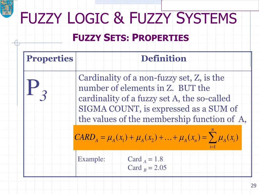 f uzzy l ogic f uzzy s ystems f uzzy 2
