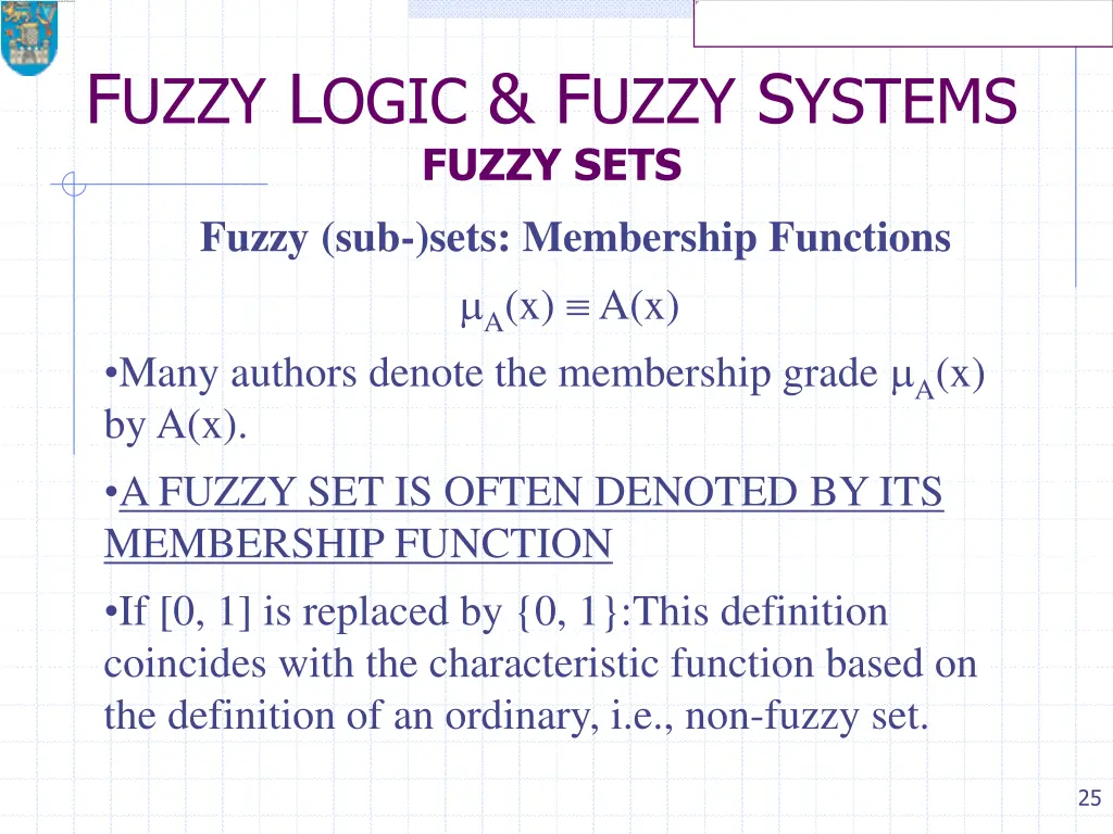 f uzzy l ogic f uzzy s ystems fuzzy sets fuzzy 1