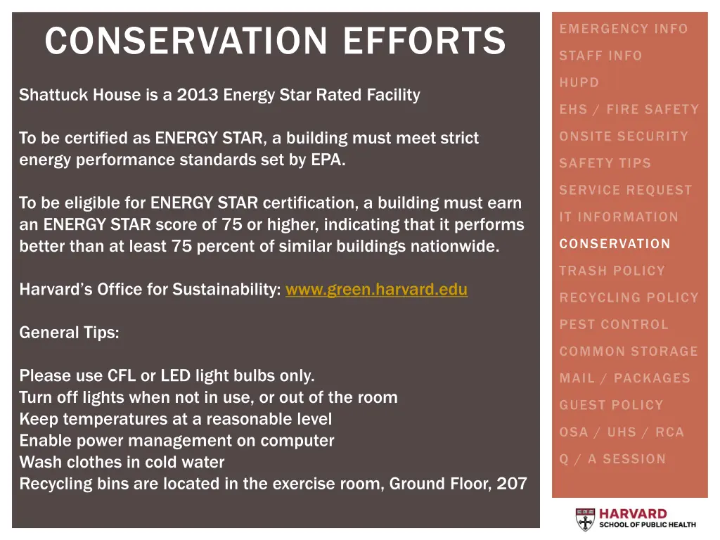 conservation efforts