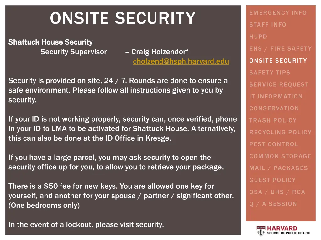 onsite security