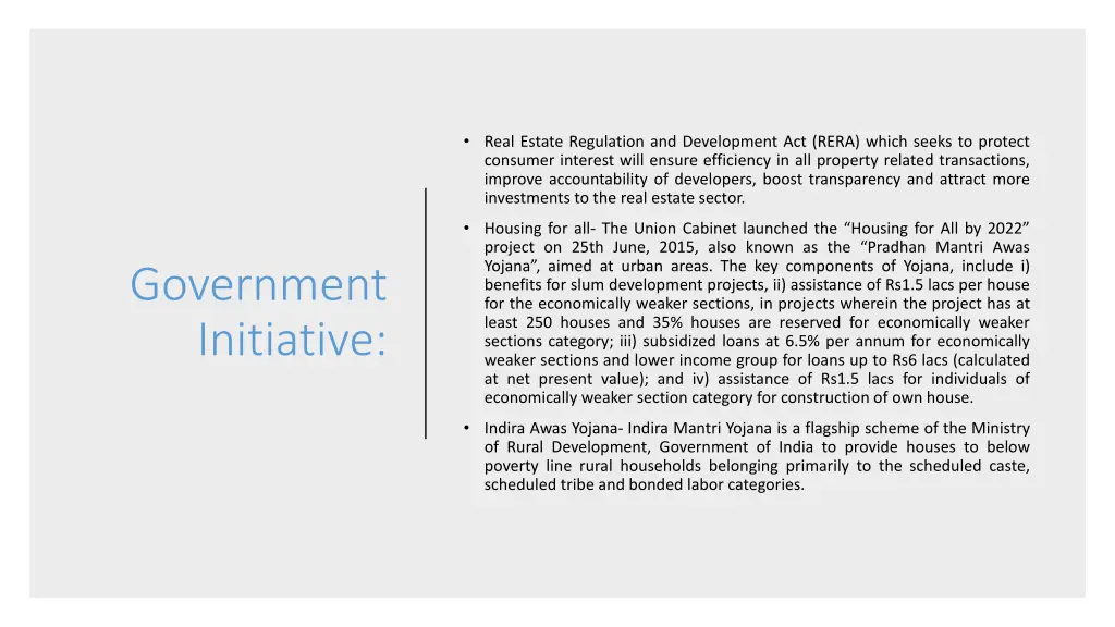 real estate regulation and development act rera