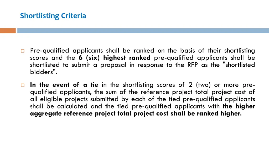 shortlisting criteria 4