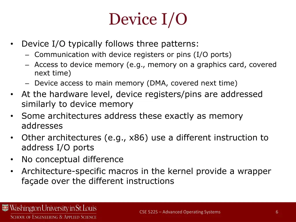 device i o 1