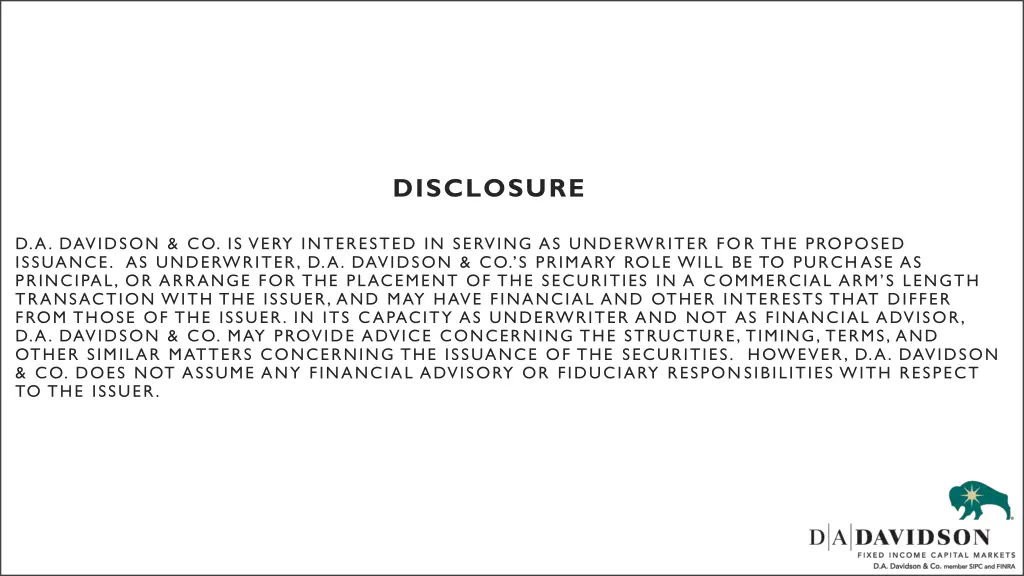 disclosure