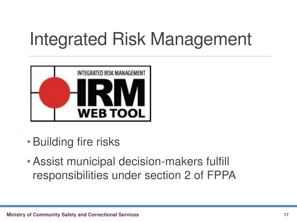integrated risk management