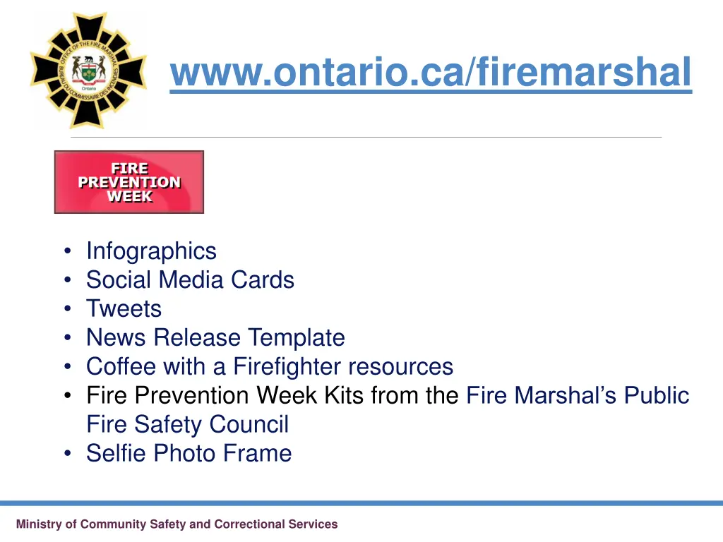 www ontario ca firemarshal