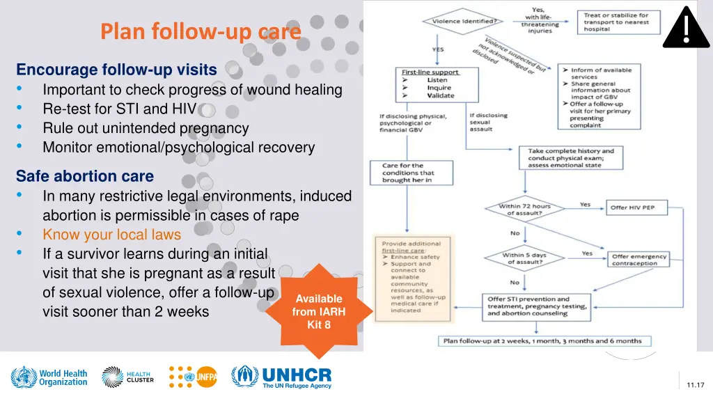 plan follow up care