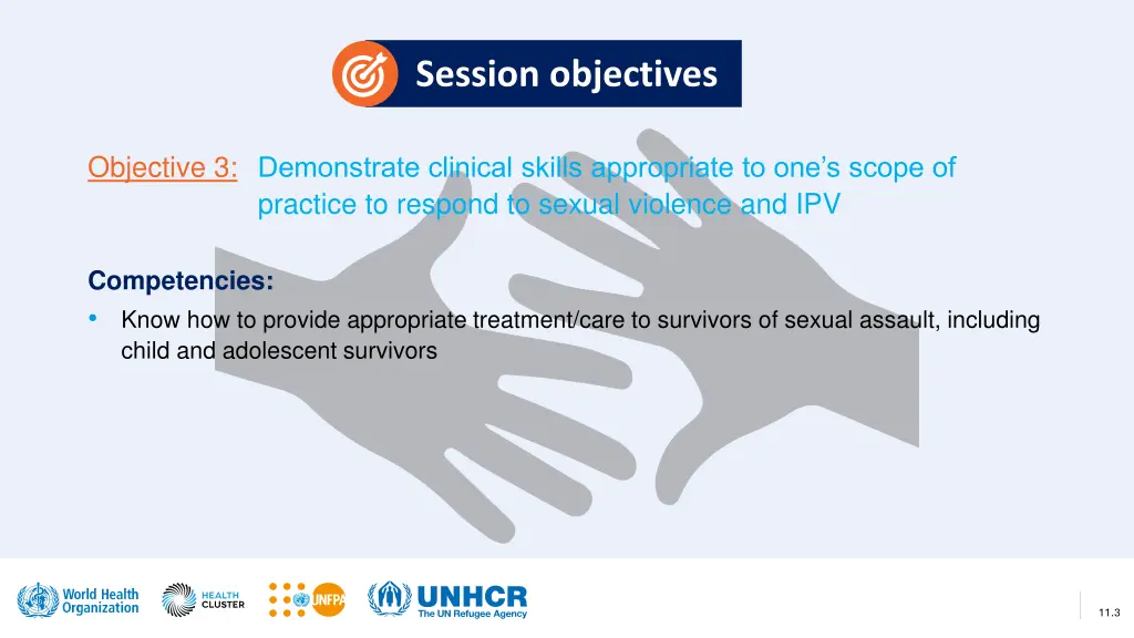 session objectives