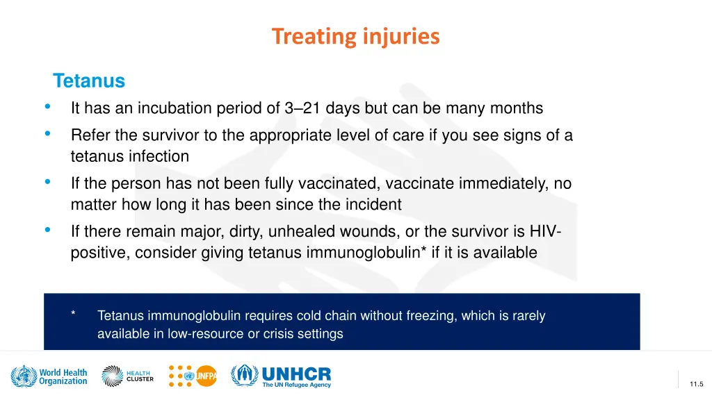 treating injuries 1