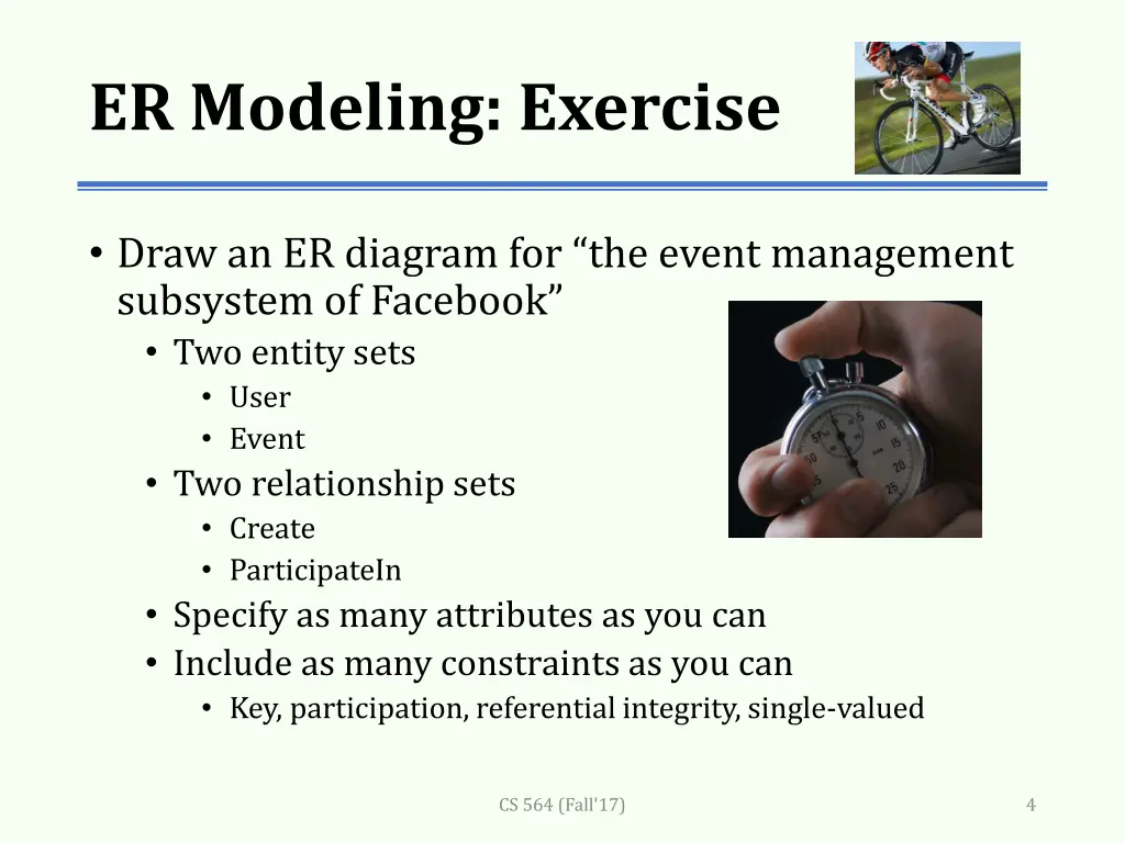 er modeling exercise