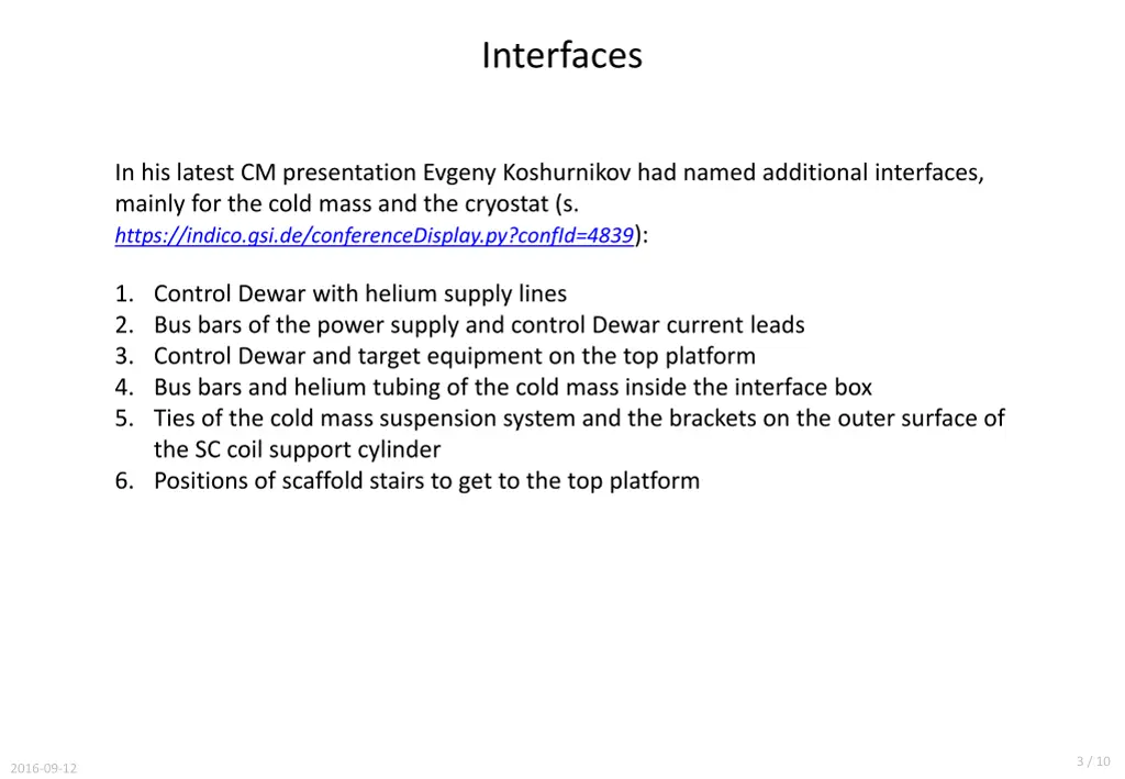 interfaces 1