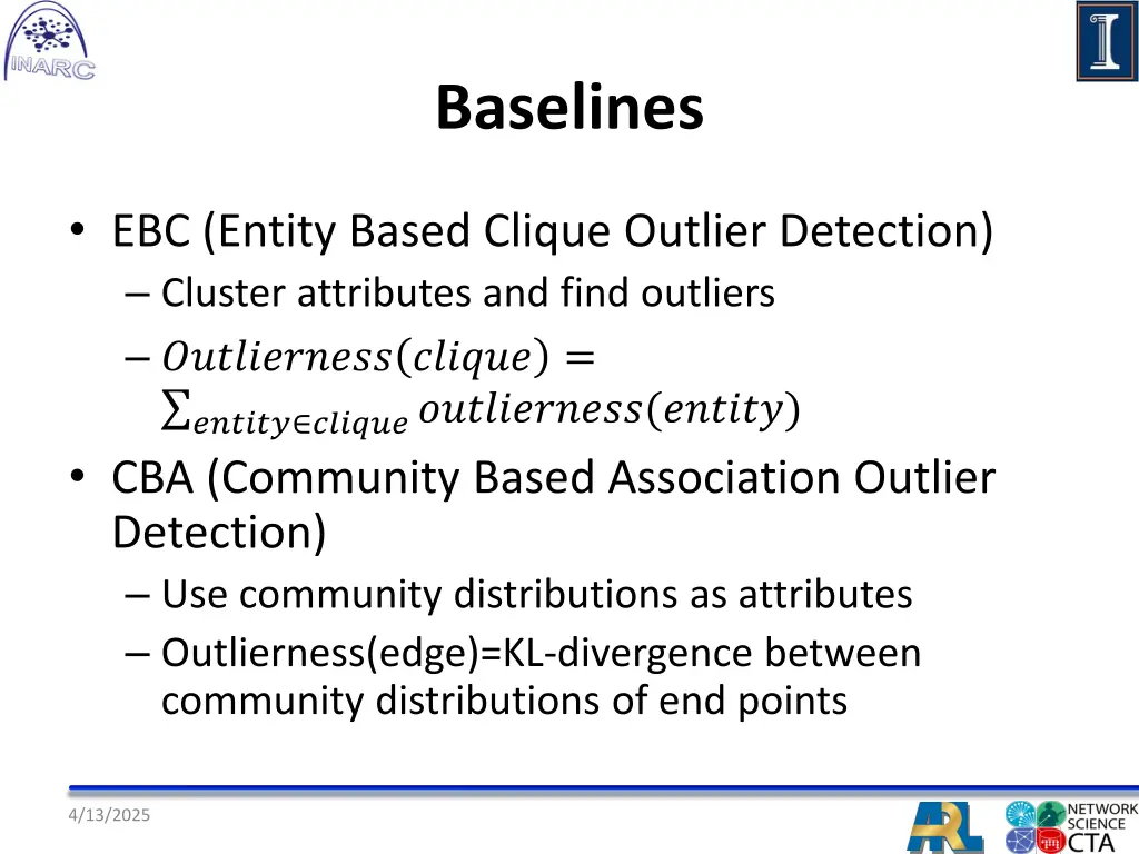 baselines