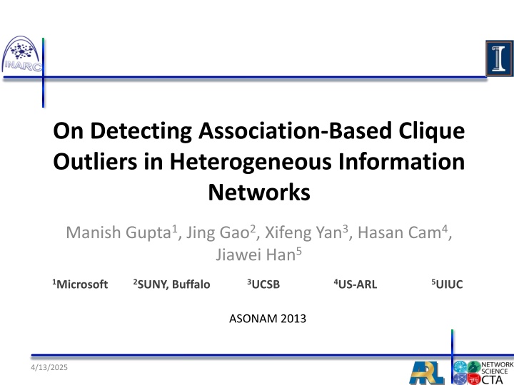 on detecting association based clique outliers
