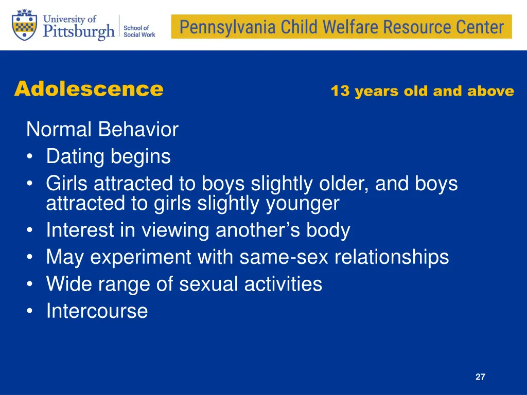 adolescence