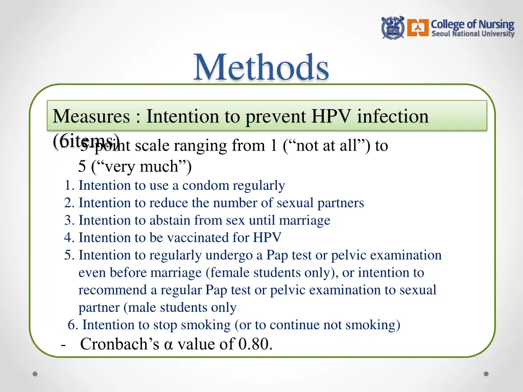 methods 7