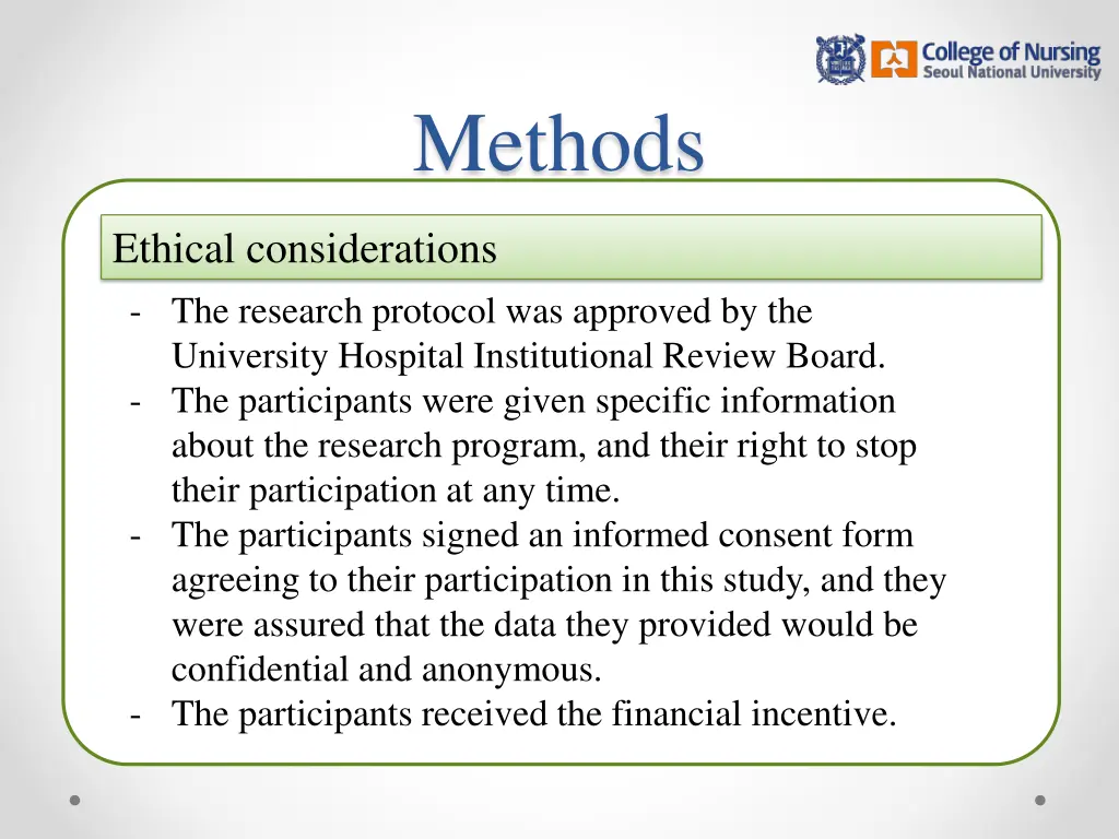 methods 8