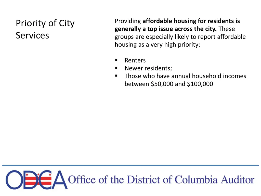 providing affordable housing for residents