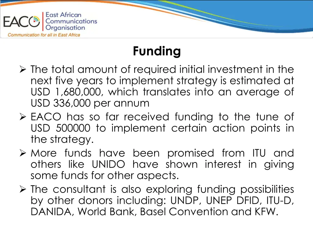 funding