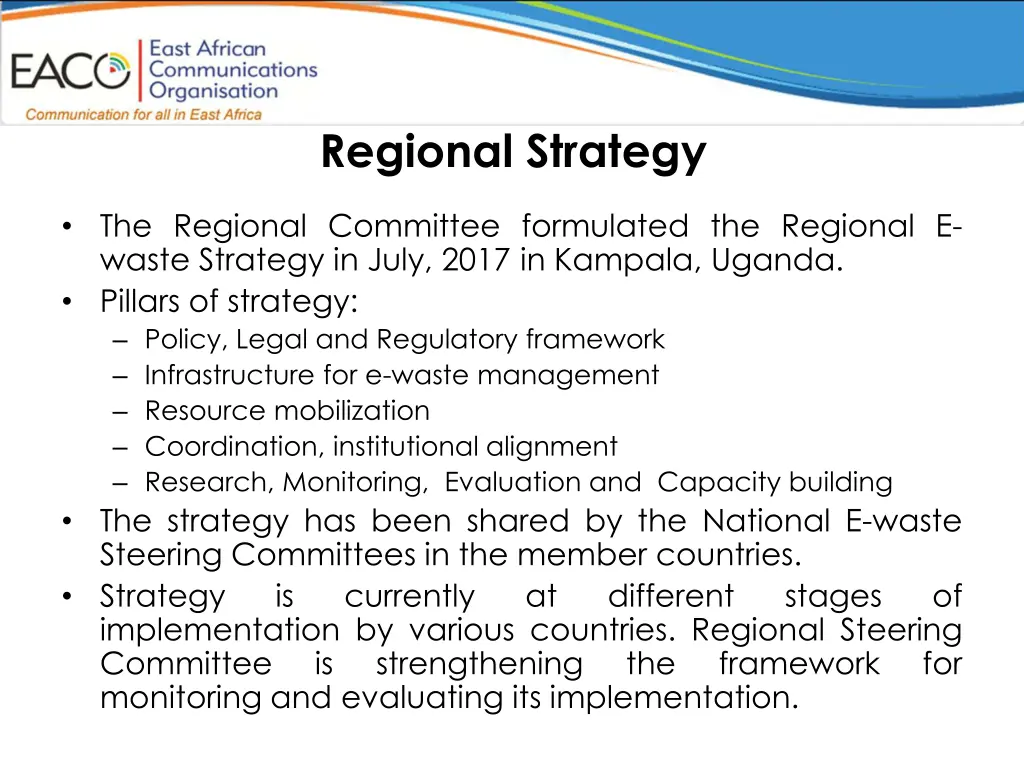 regional strategy