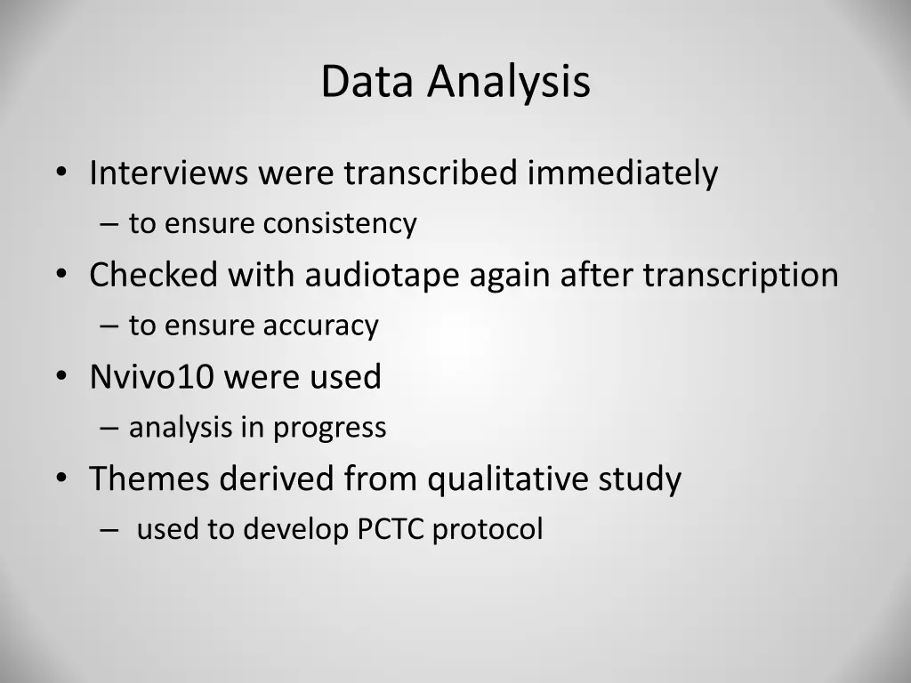 data analysis