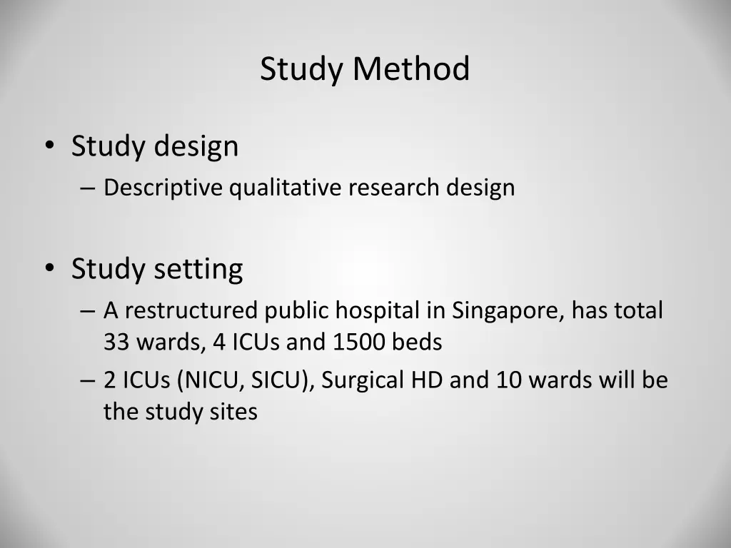 study method