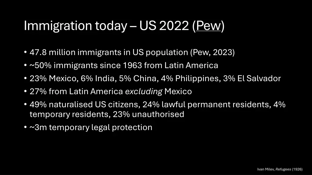 immigration today us 2022 pew