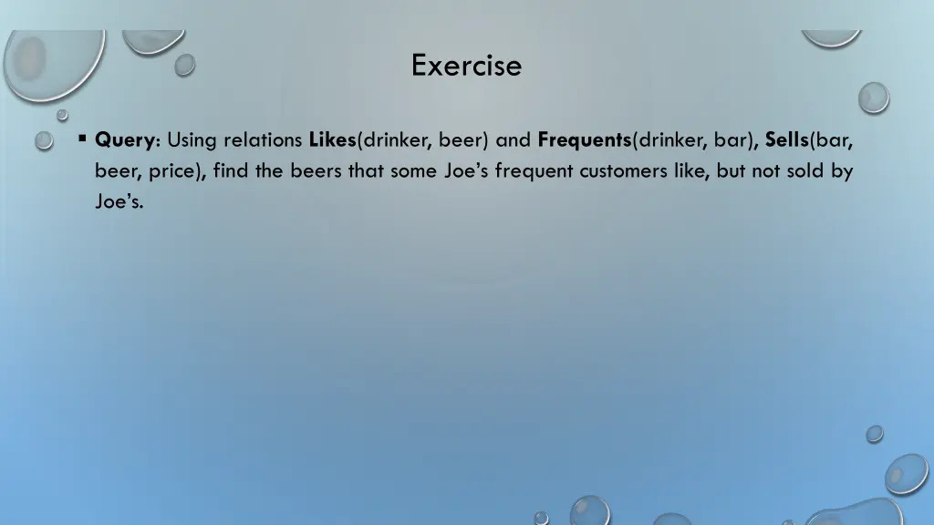 exercise 5