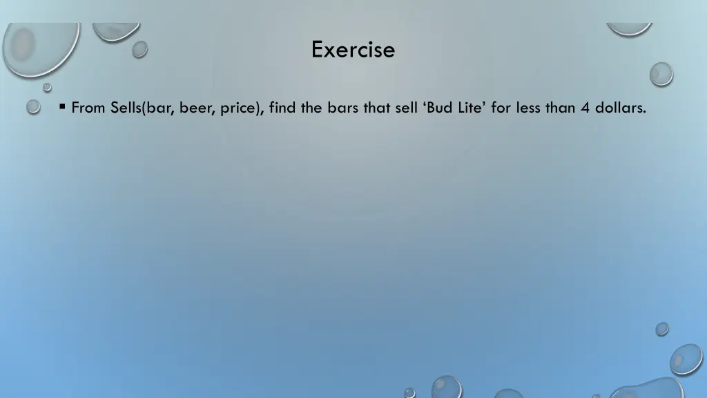exercise