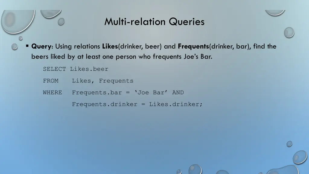 multi relation queries 3
