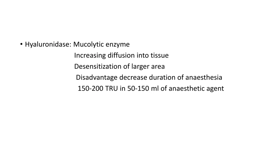 hyaluronidase mucolytic enzyme increasing