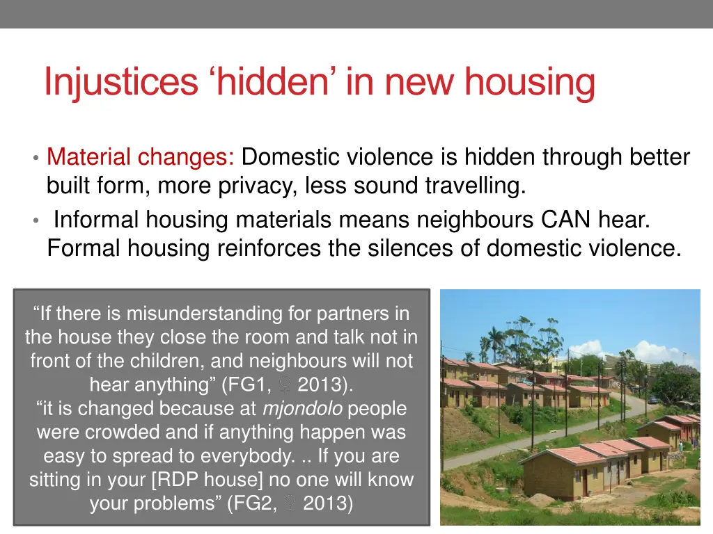injustices hidden in new housing