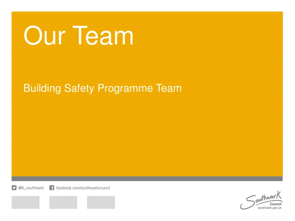 our team