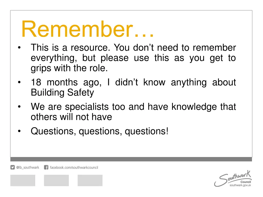 remember this is a resource you don t need