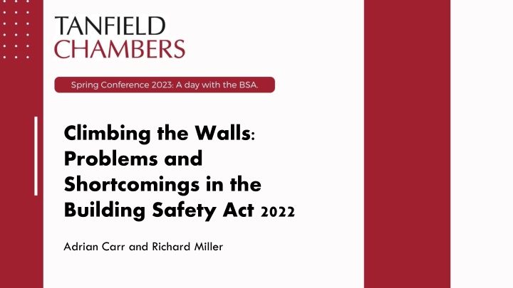 climbing the walls problems and shortcomings