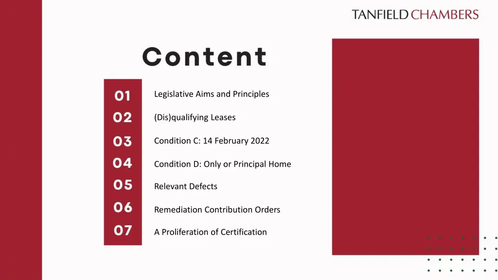 legislative aims and principles