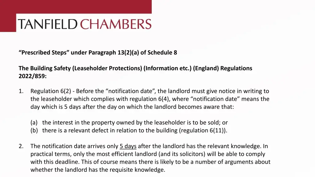 prescribed steps under paragraph