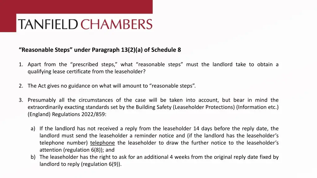 reasonable steps under paragraph