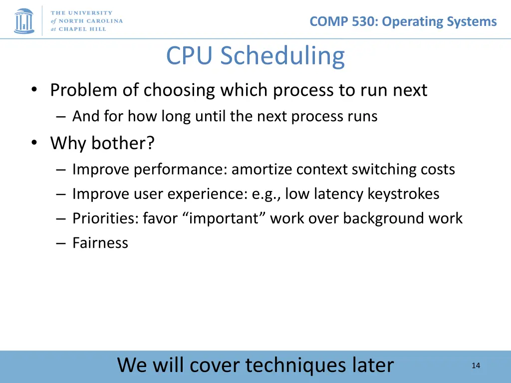 comp 530 operating systems 13