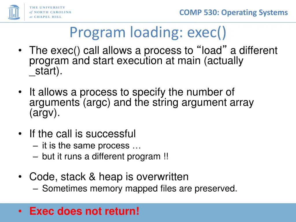comp 530 operating systems 24