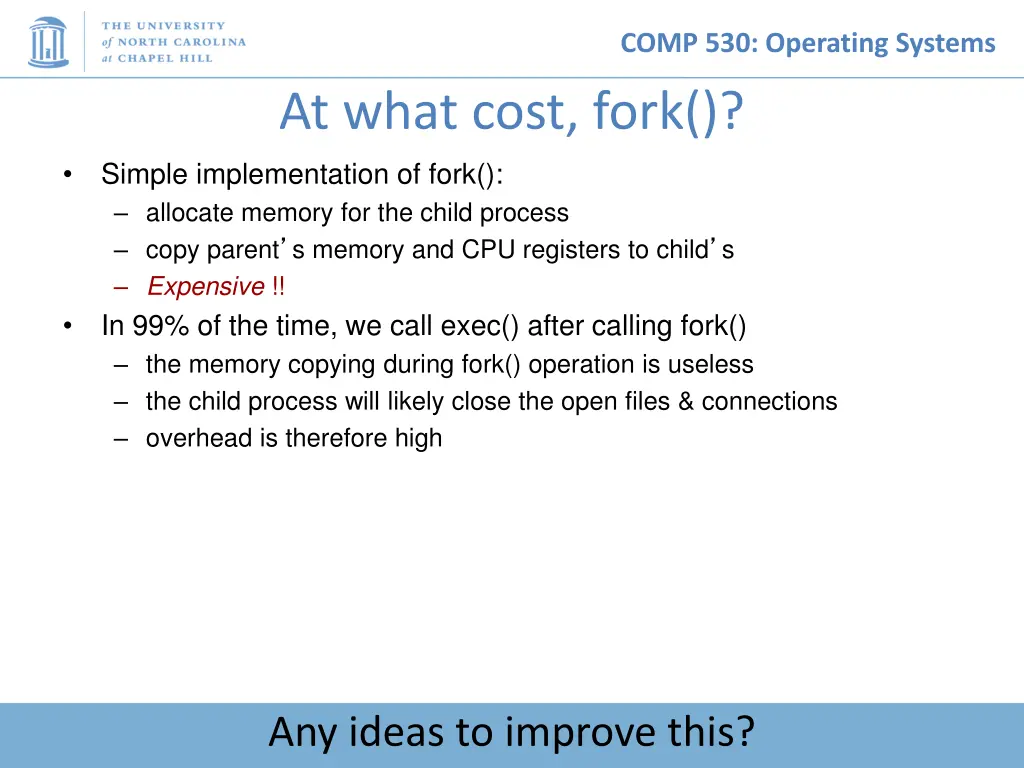 comp 530 operating systems 31