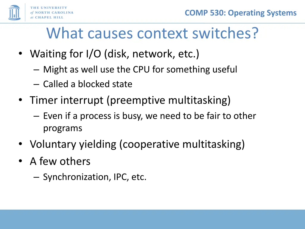 comp 530 operating systems 9