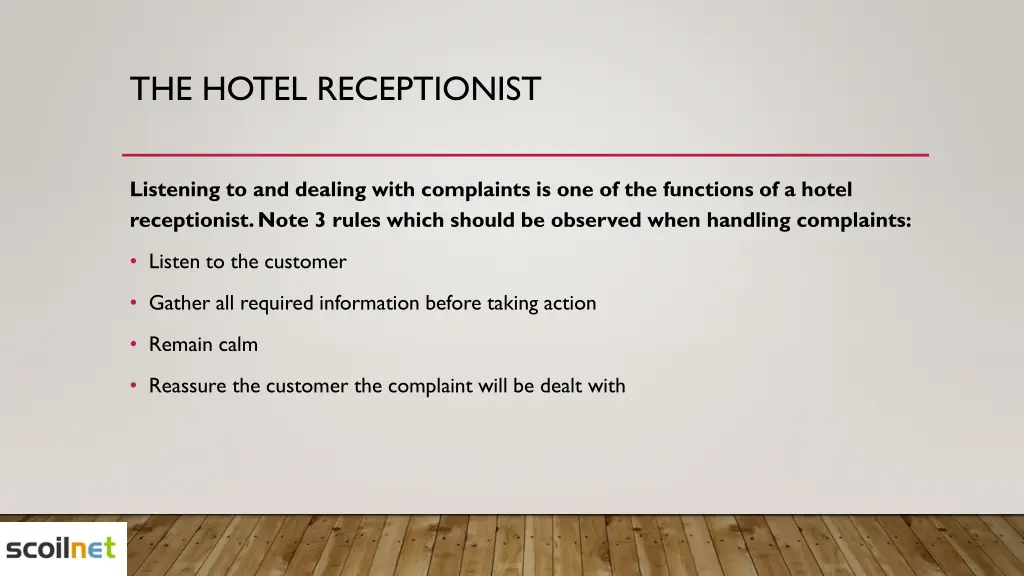 the hotel receptionist 4